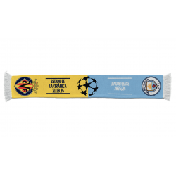 Villarreal CF vs Man City Scarf