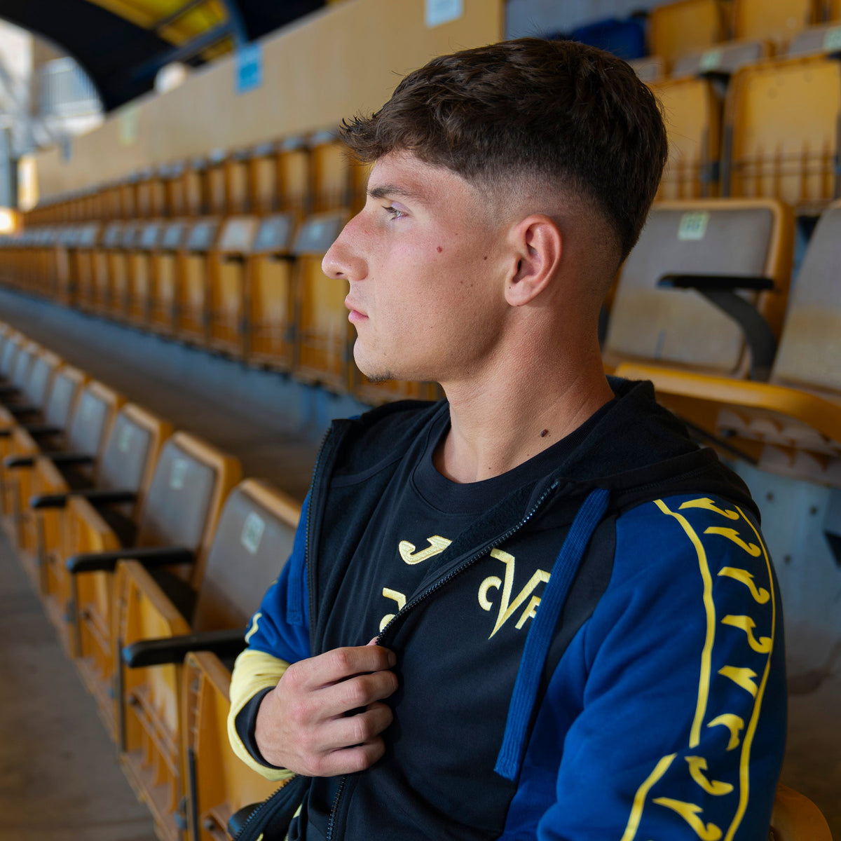 Jaqueta amb Caputxa Línia Casual Villarreal CF