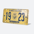 Placa metálica Villarreal CF 1923 Estadio de la Cerámica