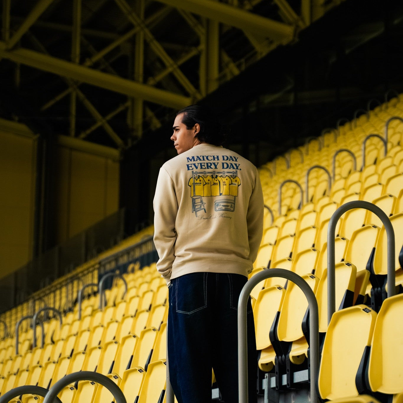 Sudadera Beige Match Day Every Day