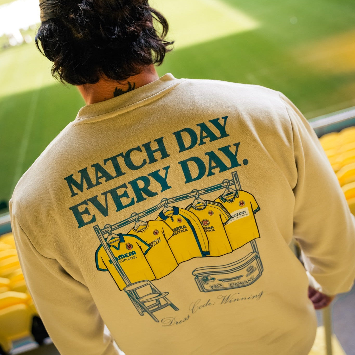 Sudadera Beige Match Day Every Day