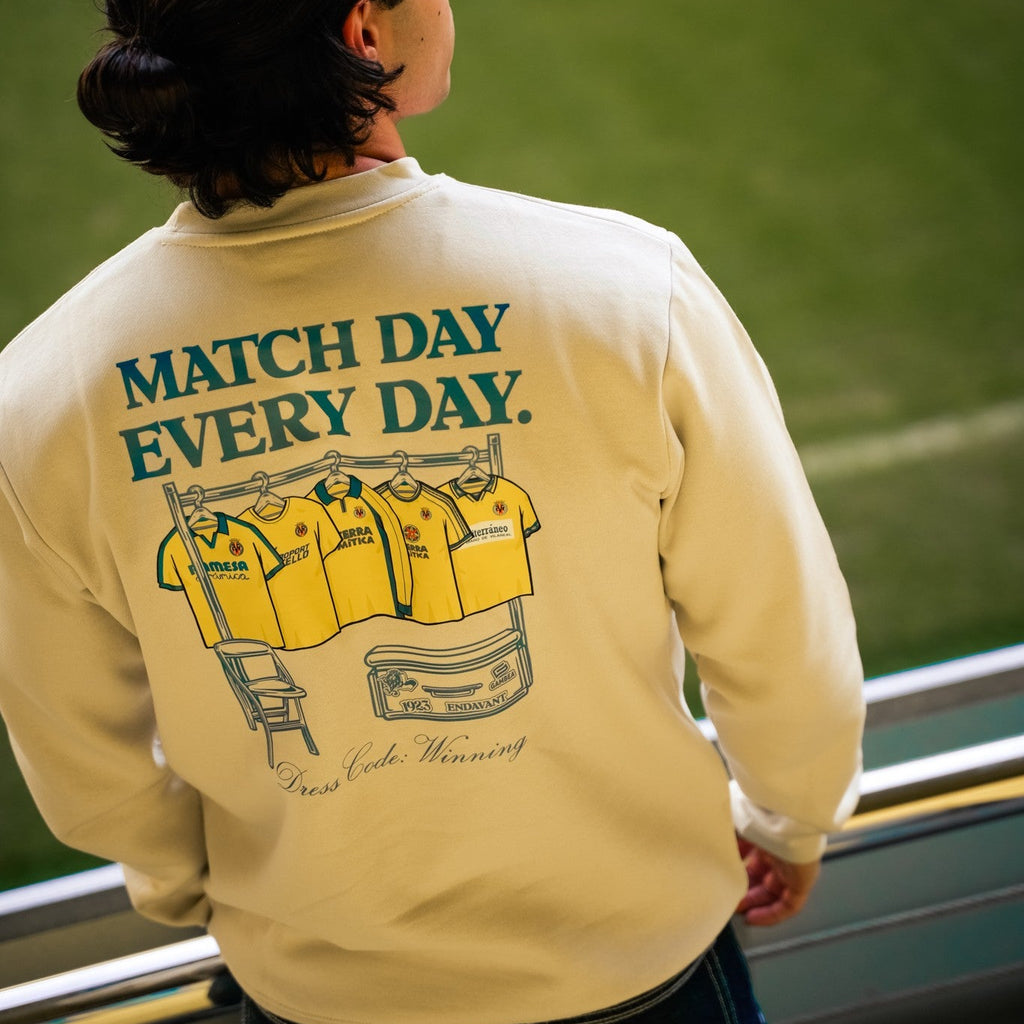 Sudadera Beige Match Day Every Day