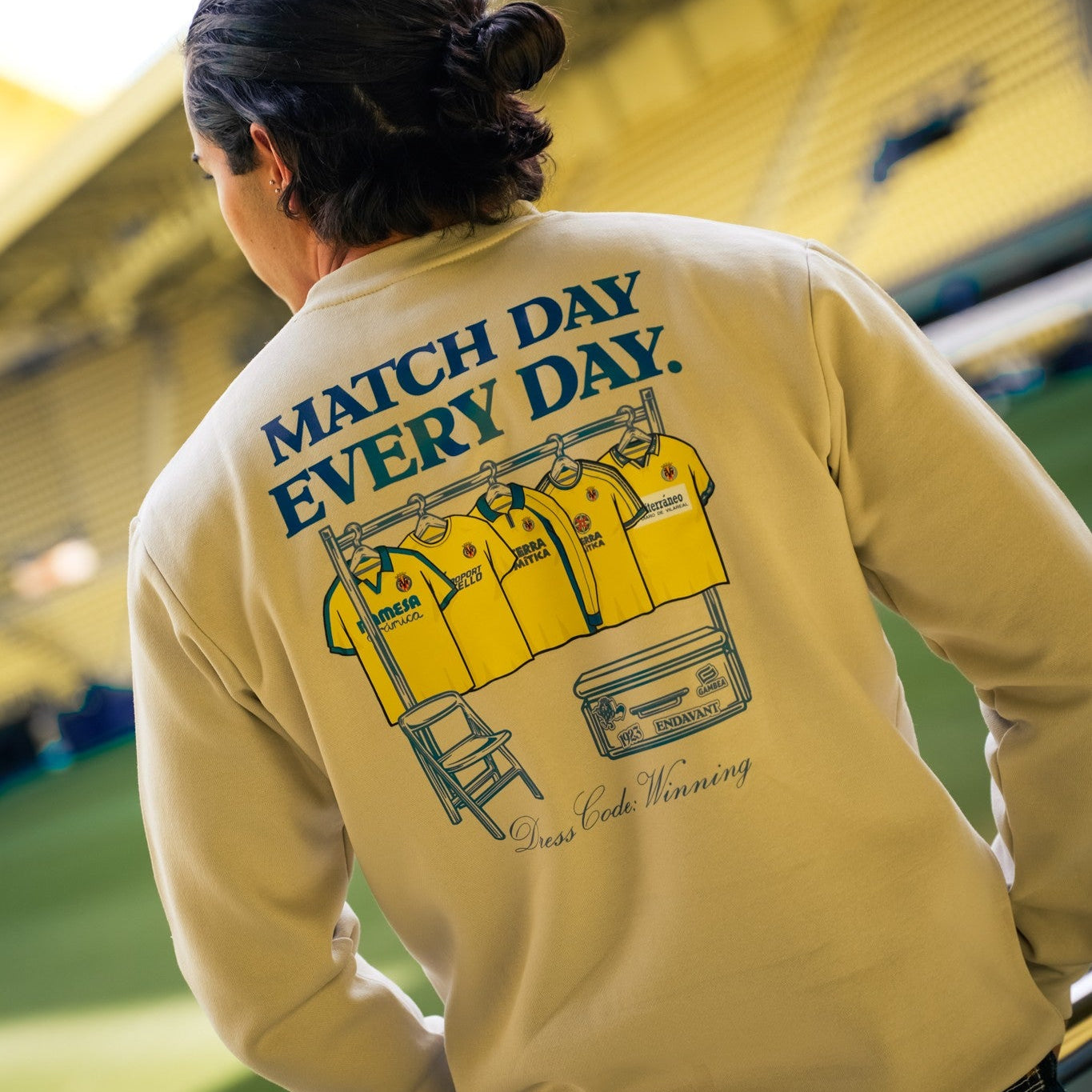 Sudadera Beige Match Day Every Day