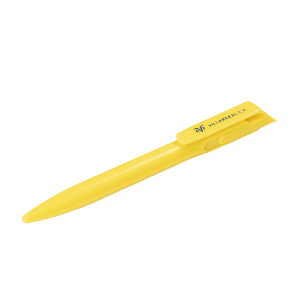 Boligrafo Amarillo Villarreal C.F