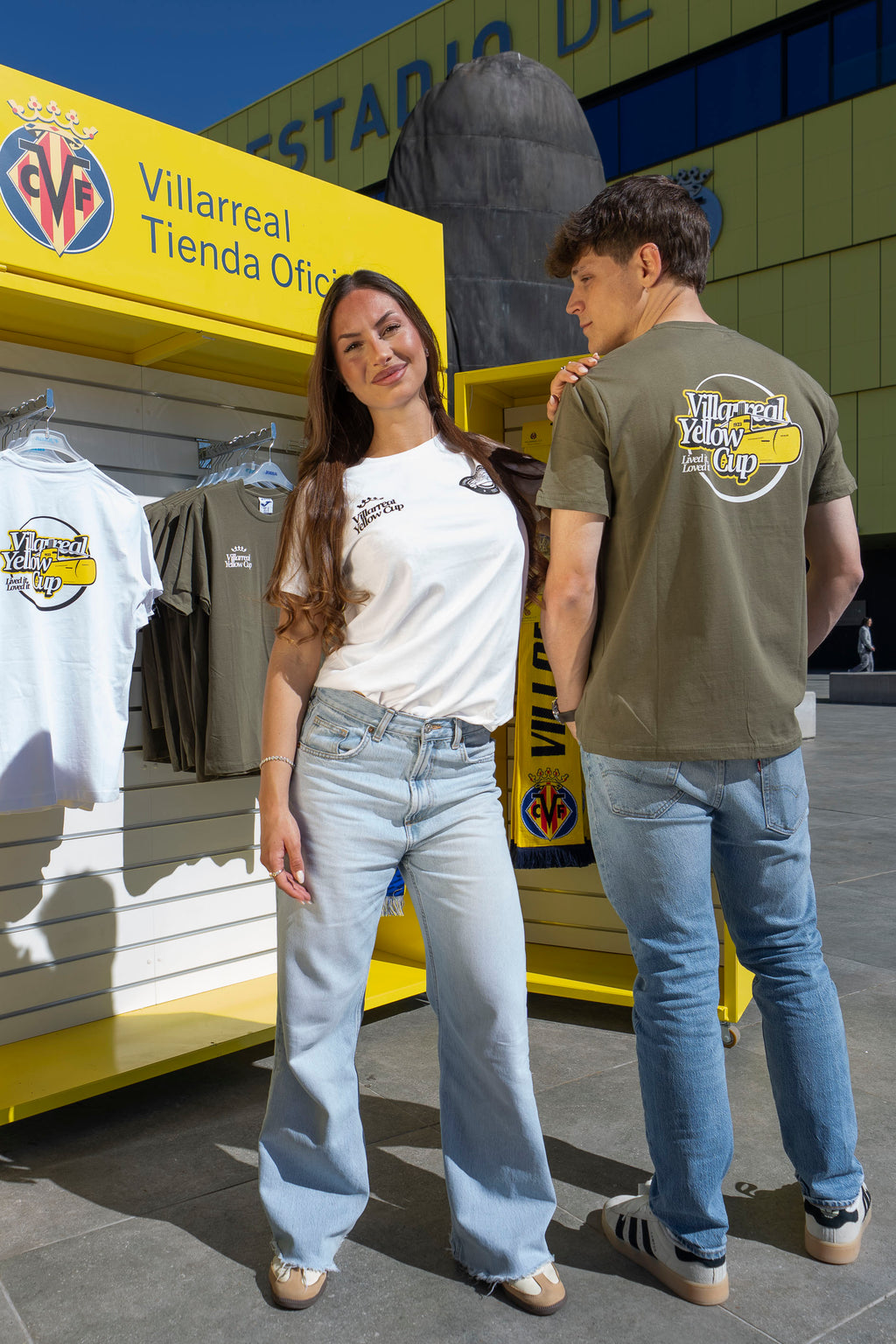 CAMISETA CAQUI YELLOW CUP 2026