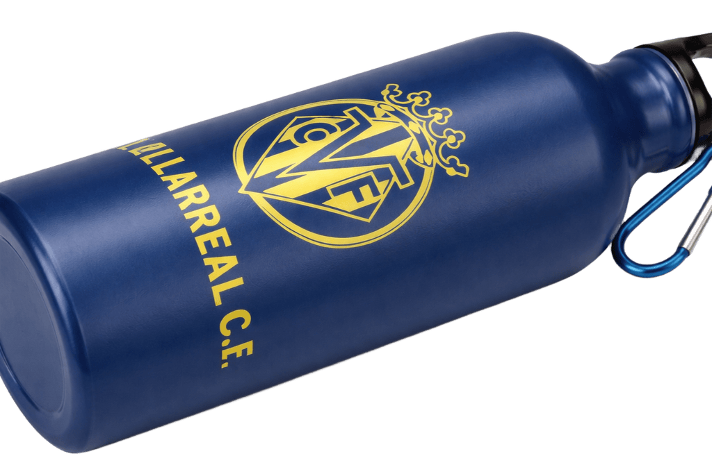 BOTELLA AZUL VILLARREAL CF
