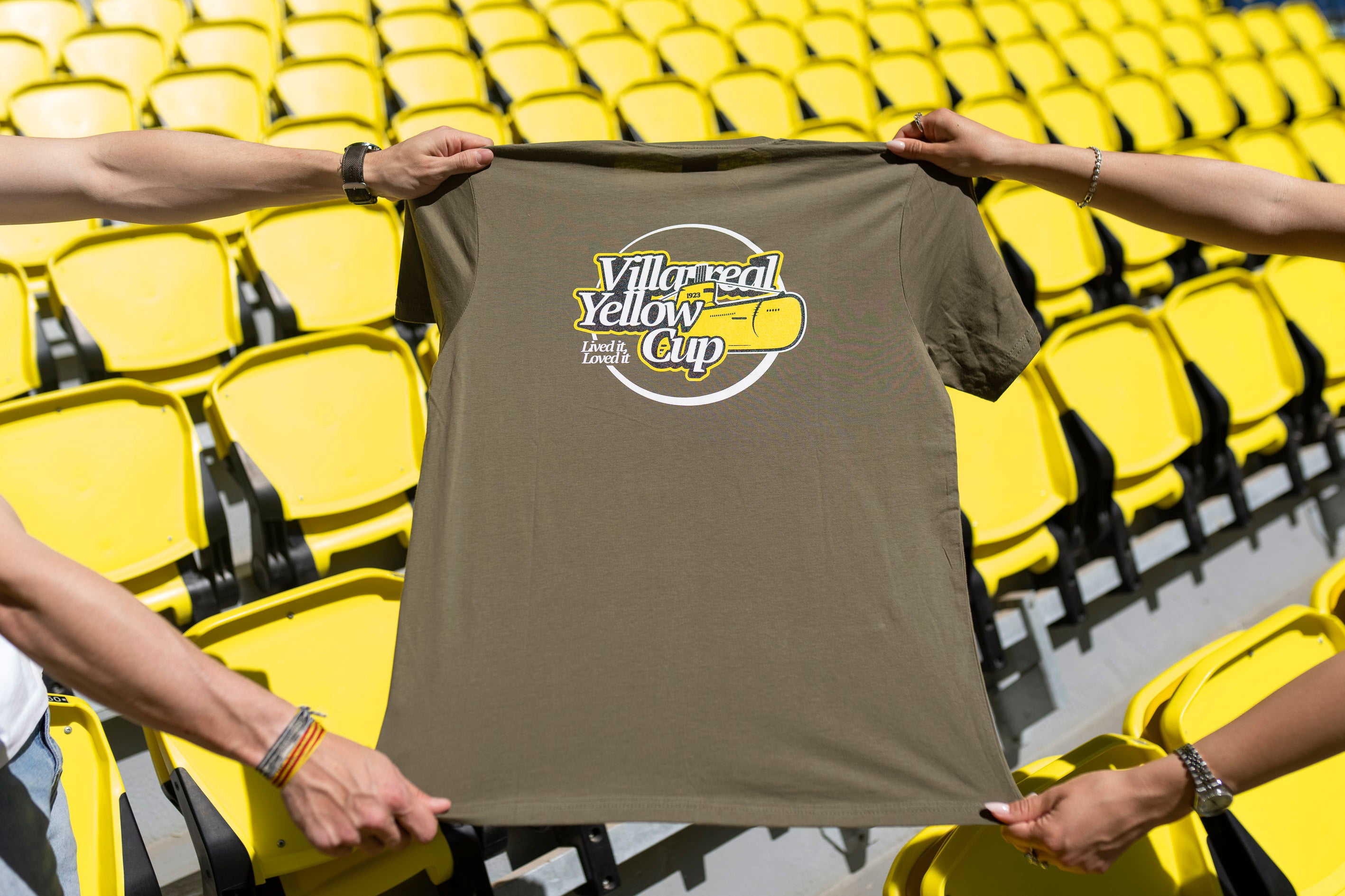 CAMISETA CAQUI YELLOW CUP 2026