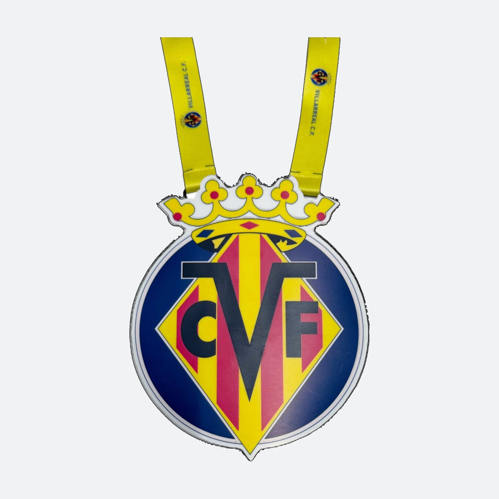 Escudo Luminoso para Colgar al Cuello Villarreal CF