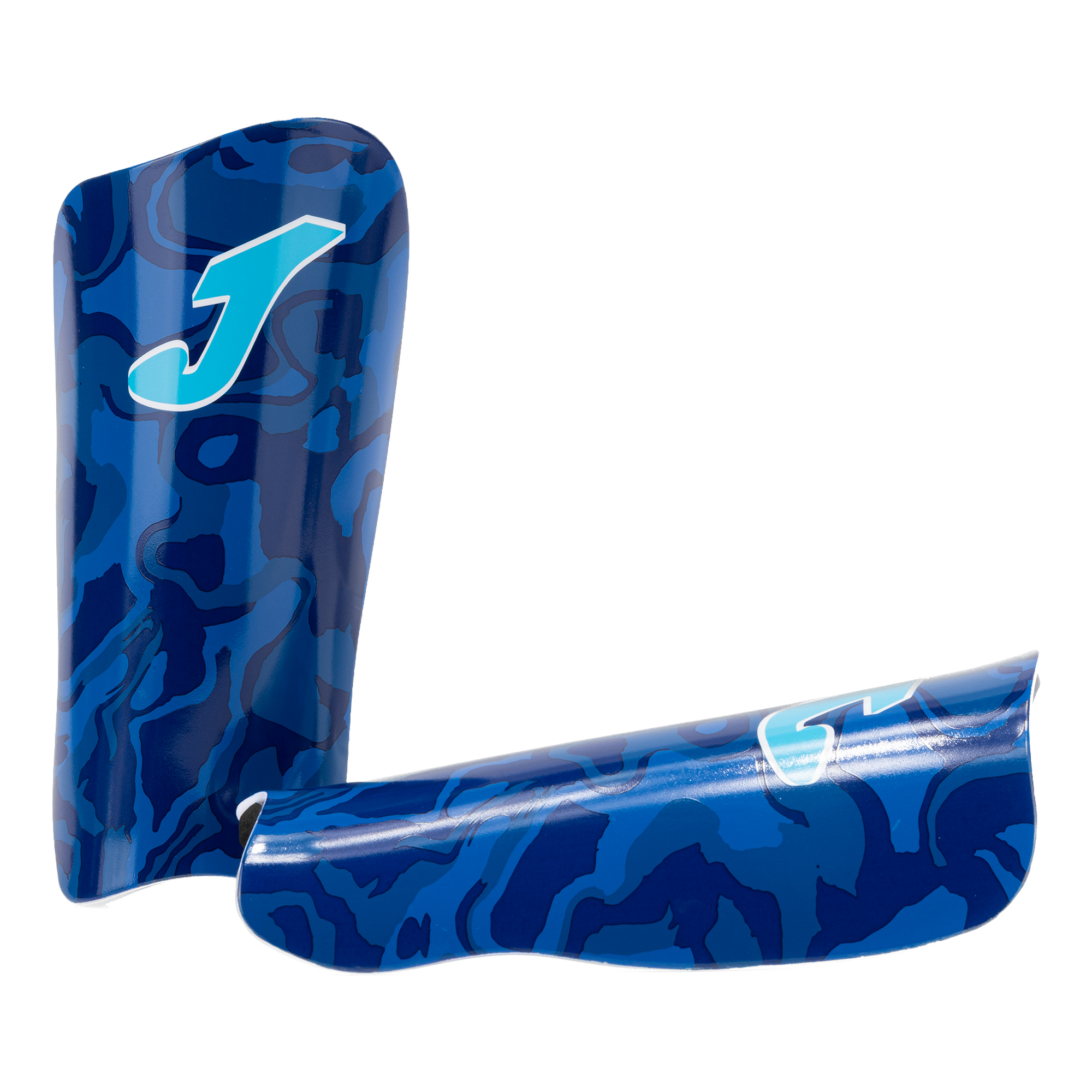 Spartan Shin Guards Blue Fluo Turquoise