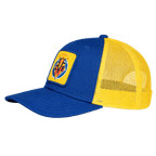 PREMIUM BLUE AND YELLOW CAP