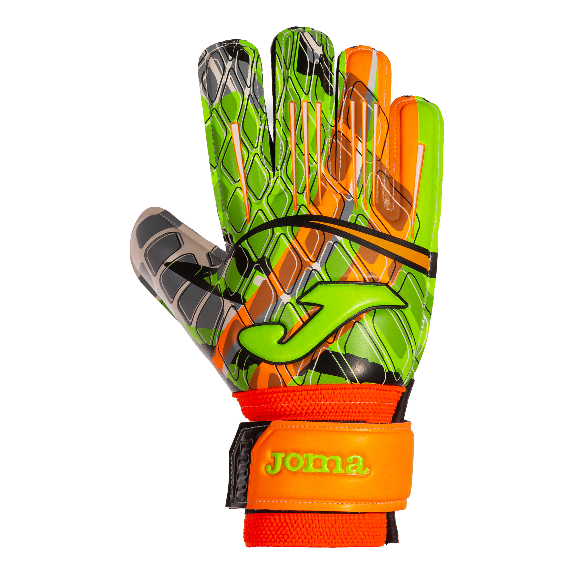 Calcio 23 Goalkeeper Gloves Fluo Orange Lime