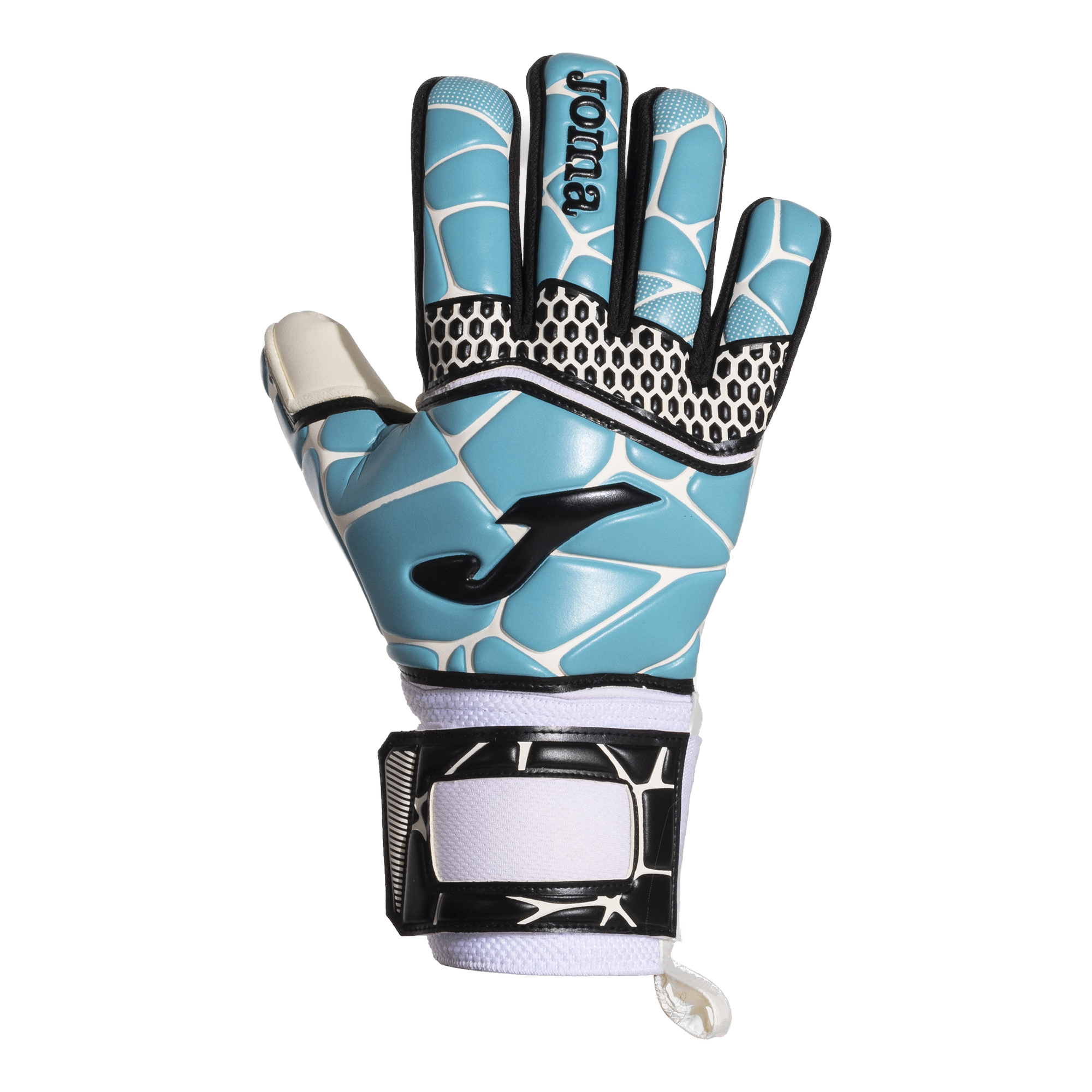 GK-Pro Goalkeeper Gloves White Turquoise