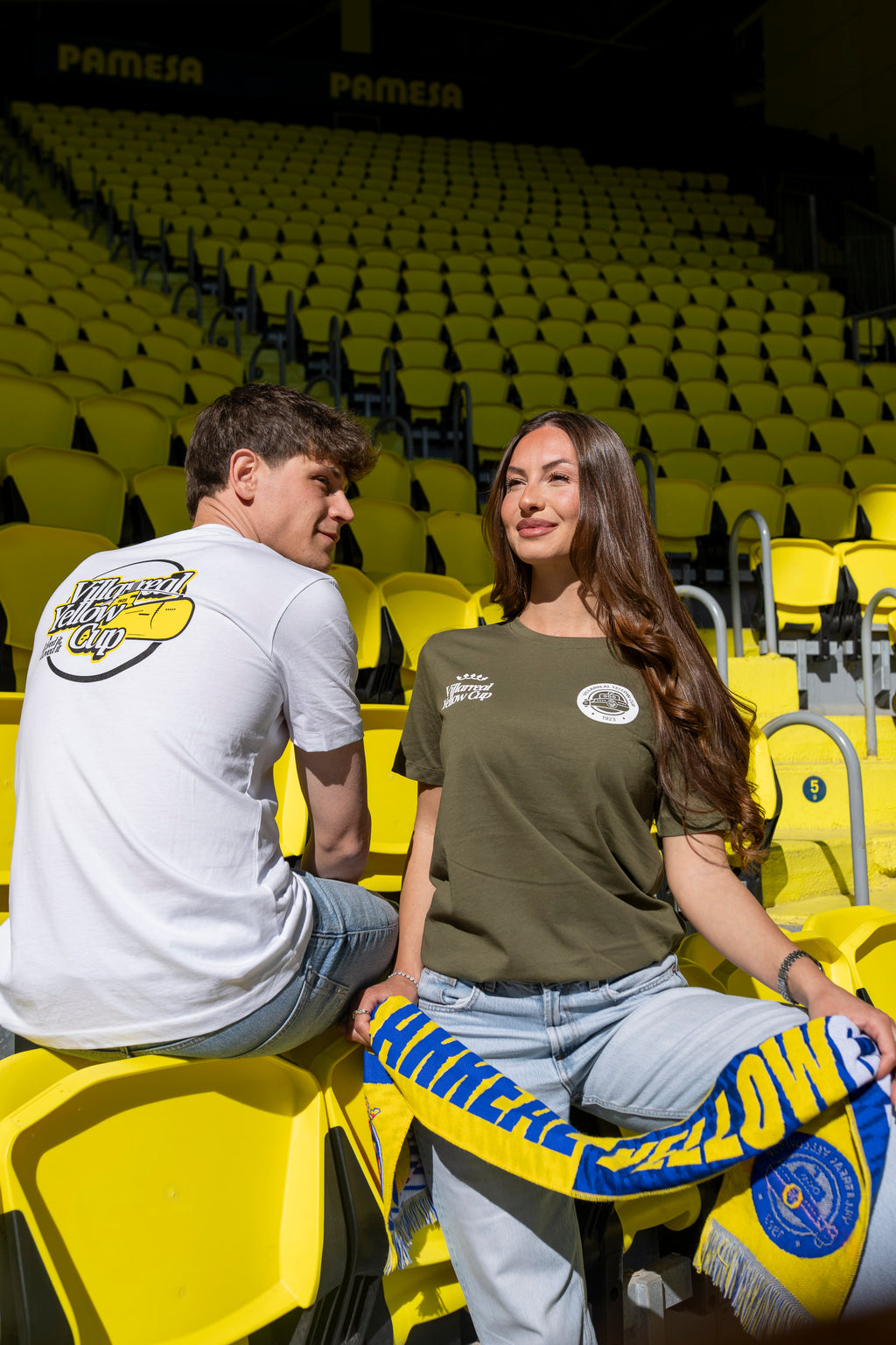 CAMISETA CAQUI YELLOW CUP 2026