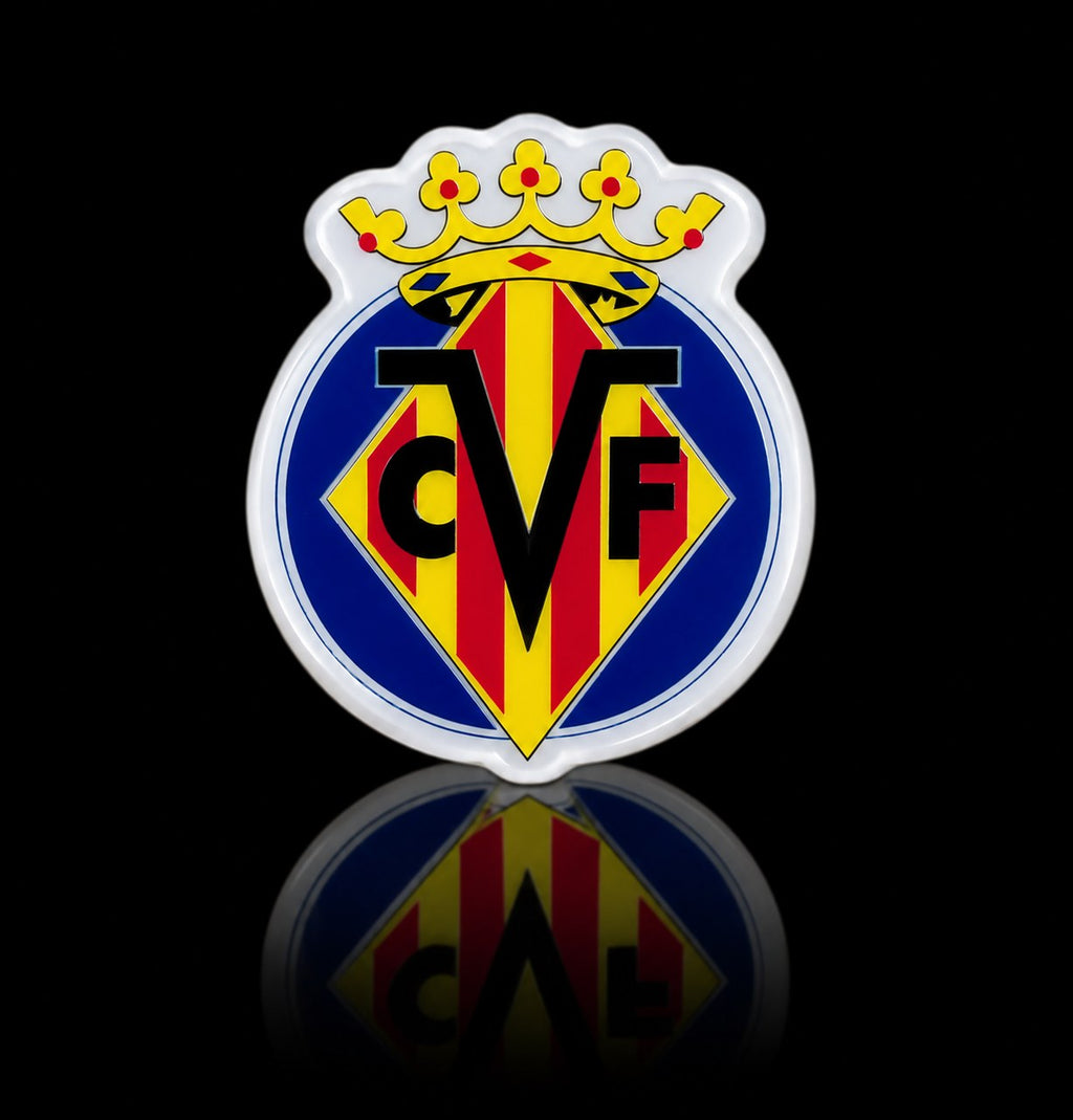 Escudo Luminoso Portable Villarreal CF